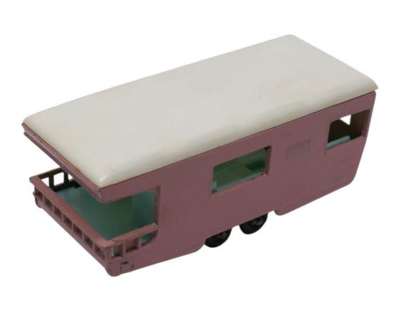 Lesney Matchbox Series No 23 Trailer Caravan Diecast Camper Made