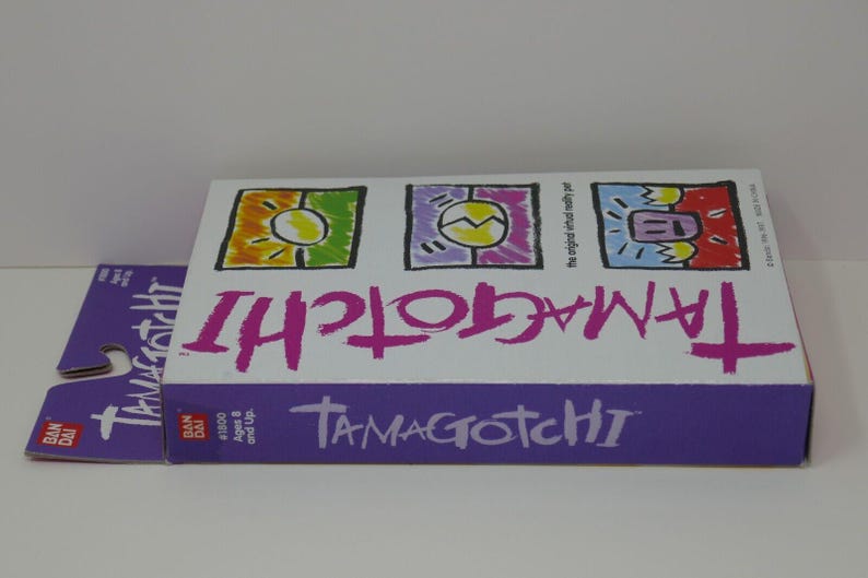 Bandai 1996-1997 Tamagotchi Rosa y Verde Mascota de Realidad Virtual n.° 1800 imagen 7