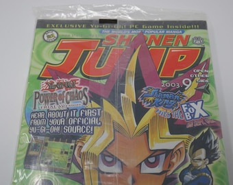 Shonen Jump Sept 2003 Volume 1 Issue 9 Manga Magazine Yu-gi-oh CD
