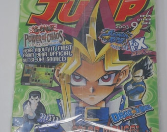 Shonen Jump Sept 2003 Volume 1 Issue 9 Manga Magazine Yu-gi-oh CD