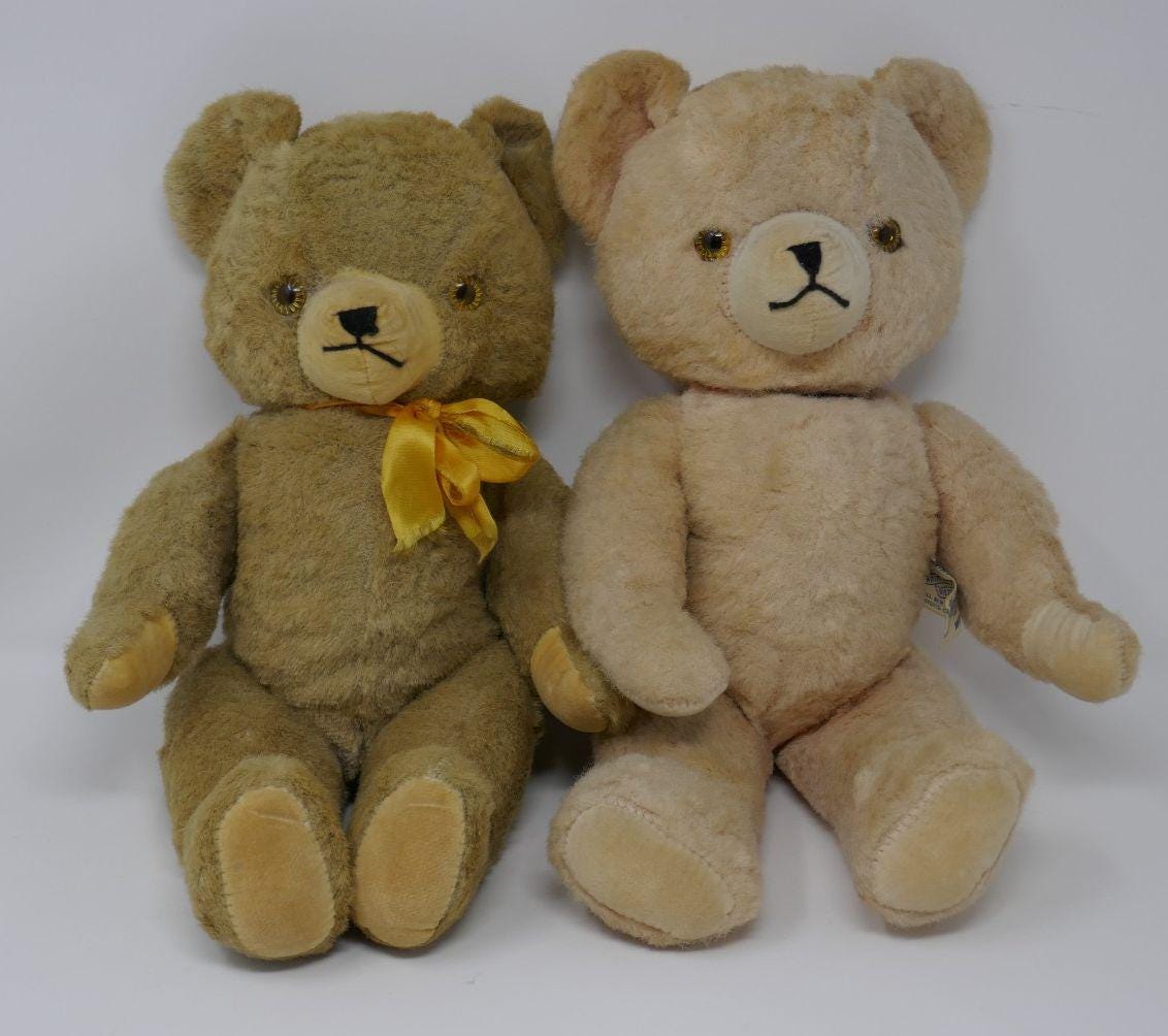 Knickerbocker vintage teddy bear - Etsy 日本