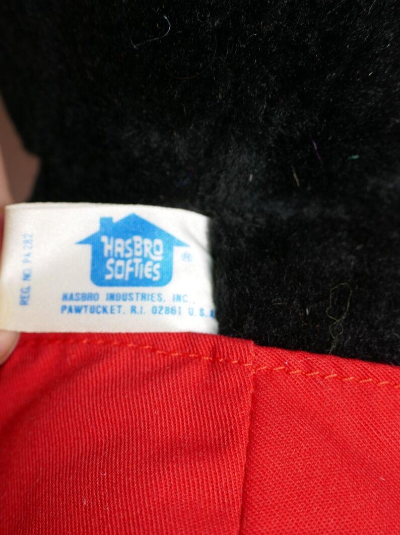 Hasbro Softies Vintage 1983 Disney Mickey Mouse Plush Stuffed Doll image 7