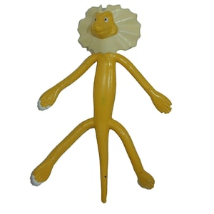 象のババール BENDY スクイーズ レアアイテム 全長約25cm ビンテージ品 Rare Bendy Toy - Etsy
