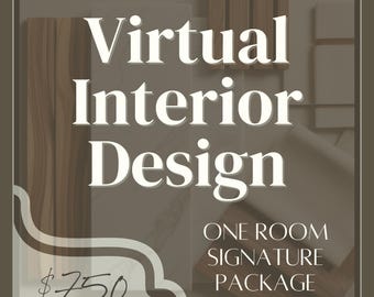 Virtueel interieurontwerp | 3D-rendering en plattegrond met één ruimte | Online huisontwerpservice