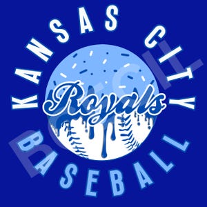 Royals PNG, KC Royals, KC béisbol PNG, Kansas City, béisbol Drip