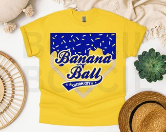 Let’s Go Bananas PNG, Banana Ball, Bananas PNG, Baseball PNG