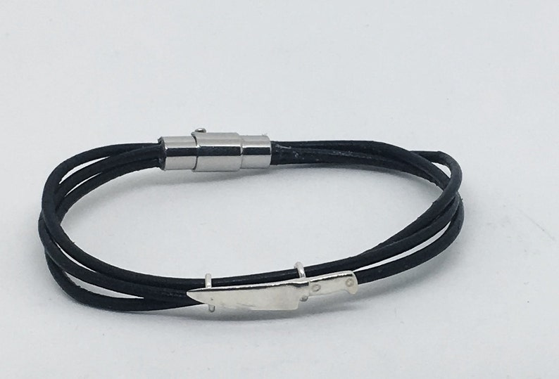 Leather Chef Bracelet Knife Charm Chef Jewelry Chef Gift Etsy