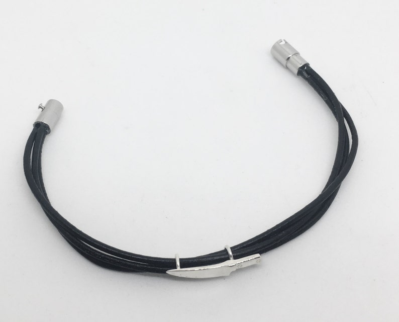 Leather Chef Bracelet Knife Charm Chef Jewelry Chef Gift Etsy