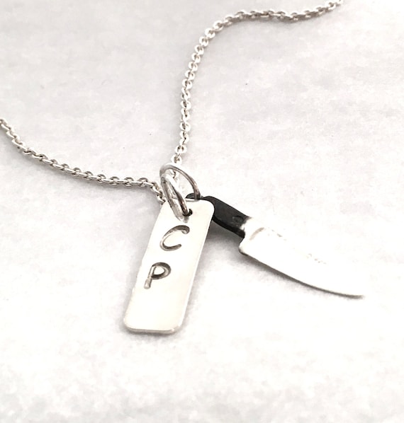 Personalized dogtag cook necklace gift for chef chef necklace