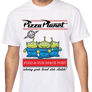 Comfort Colors Pizza Planet Shirt, Disney Aliens Shirt, Pizza Planet T-Shirt, Disney Toy Story Family Shirt, Funny Disney Pizza T-shirt