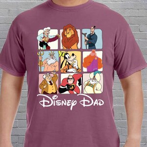 Comfort Colors Disney Dad Shirt, Father&#39;s Day Shirt, Best Dad Shirts, Gift for Men, Gift For Husband, Father&#39;s Day Shirt, Dad Birthday Shirt