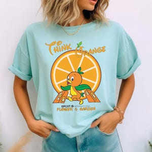 Comfort Colors Disney Orange Bird Shirt, Epcot Orange Bird Shirt, Disneyland Bird Summer Tee, Orange Bird Garden Festival T-Shirt