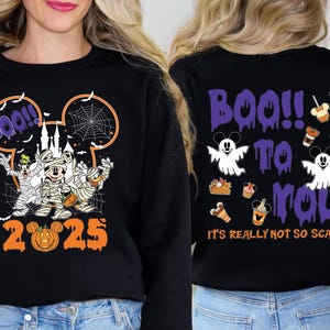 Mickey And Friends Halloween Shirt, Boo to You, Disney Boo Halloween Shirt, Mickey Mummy Shirt, Mickey&#39;s Not-So-Scary Halloween Party Shirt