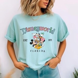 Comfort Colors Disneyland Shirt, Disneyland Est. 1971 Florida Shirt, Disney Family Shirts, Disneyworld Shirt, Disney Trip, Family Vacation