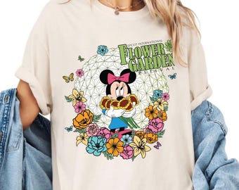 Comfort Colors Disney World Shirts, Disney Mickey and Friends Epcot Shirt, Disney Flower and Garden Festival Shirt, Family Matching Shirt