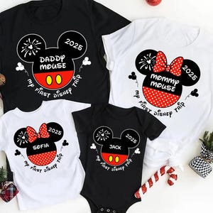Komfortfarben Disney Trip Shirt, Mein erstes Disney Trip Shirt, Disney Matching, Disney Family Shirts, Disney Family Matching Shirts