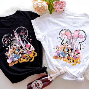 Comfort Colors Family Trip 2025 Shirt, Magical Kingdom Shirt, Mickey and Friends Shirt, Disney Family Trip Shirts, Disney Castle Shirt