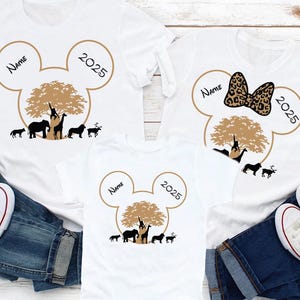 Comfort Colors Custom Animal Kingdom Matching Shirts, Disney Animal Kingdom 2025 Shirt, Disney World Family Matching Shirt, Disney Safari