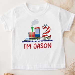 Personalized Kids Birthday T-Shirt, 2nd Birthday Shirt, 1st Birthday Shirt, Personalized Birthday Party Shirt, Custom Birthday Shirt