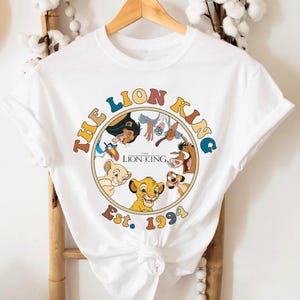 Comfort Colors Disney The Lion King Est 1994 Shirt, Disney Family Trip, Simba Lion King Tee, Animal Kingdom Shirt, Disney Family Vacation