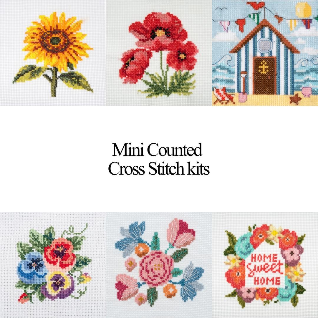Mini Counted Cross Stitch Kit - Etsy UK