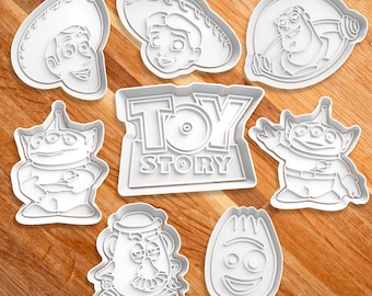 Toy Story Cookie Cutter and Stamp Set