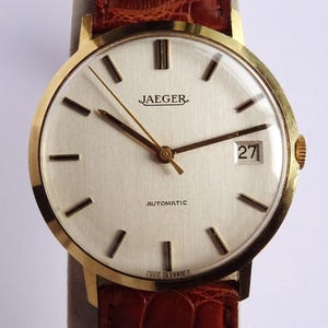 Jaeger-LeCoultre 18k yellow gold dress watch men's unisex  + original box