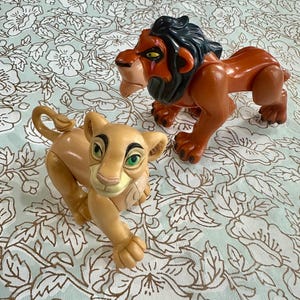 1990’s  Vintage Disney’s The Lion King Figurines for Burger King