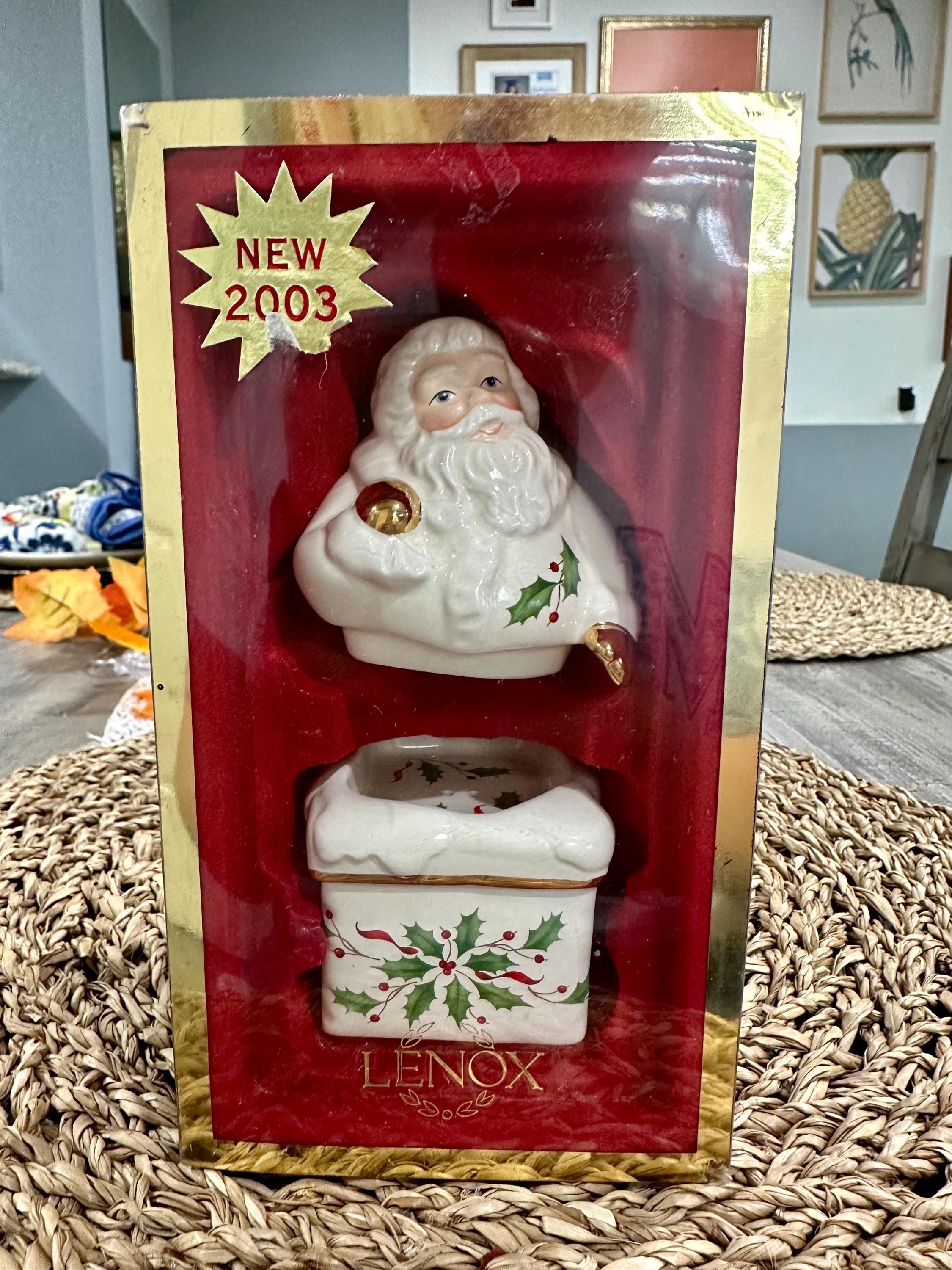 Lenox Santa Claus Cookie Jar - Etsy