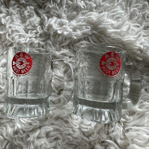1950’s Rare Vintage A&W Root Beer Drinking Glasses