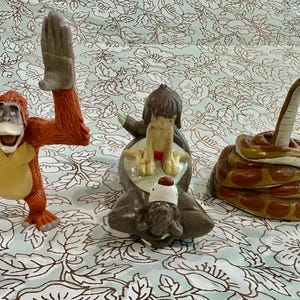1990 Vintage Disney’s The Jungle Book Figurines