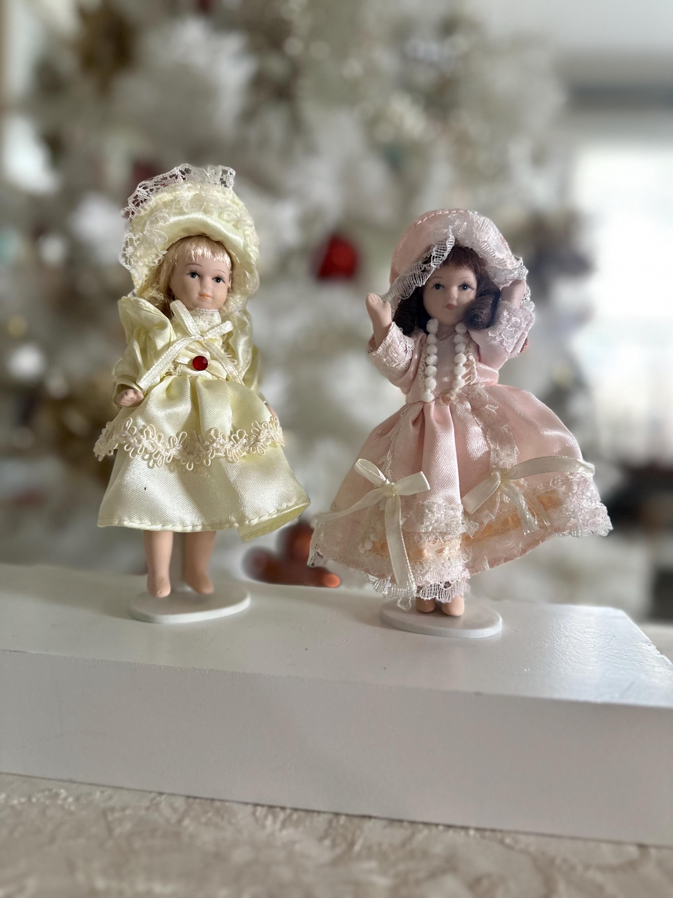 Vintage Small Porcelain Dolls Small Vintage Porcelain Dolls