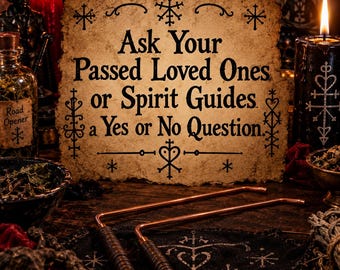 Ask your loved ones or spirit guides a question
