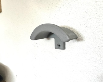 Round Motorcycle Helmet Hanger - Wall Mount for Easy Helmet Storage and Display - Multi Color
