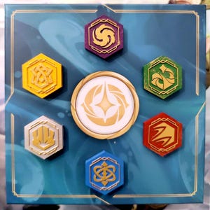 Handgemalte Lorcana magnetische Tintentoken | Disney Sammelfiguren | 2er oder 6er Set | Sammelkartenspiel, Magnete, 3D gedruckt, Geschenkset