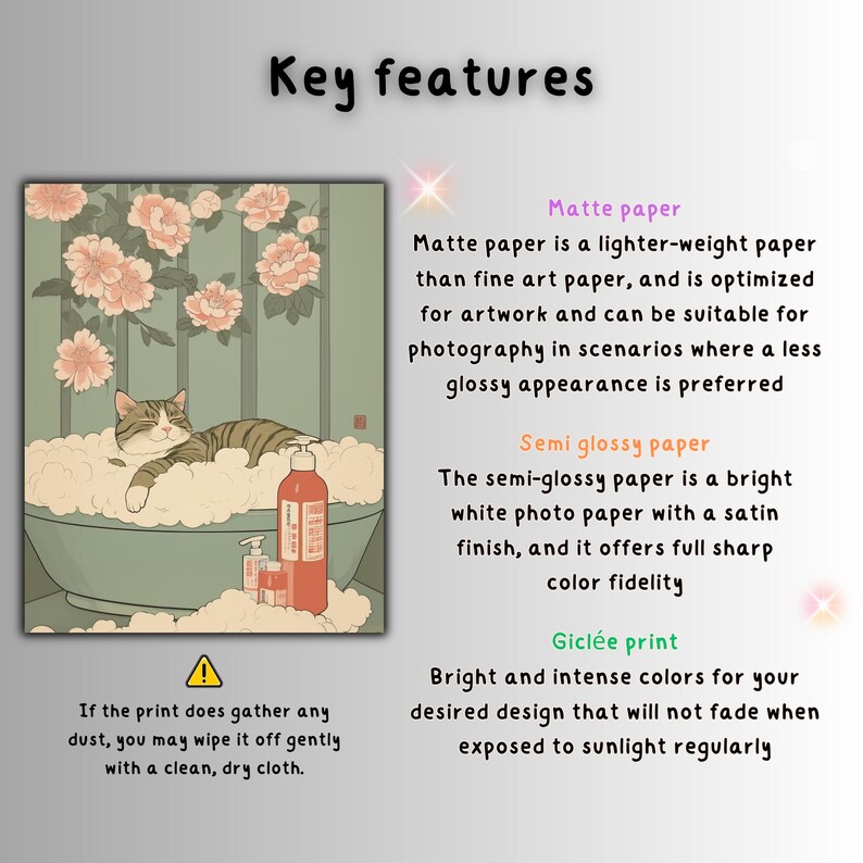 Japanese Tabby Cat Bath Poster – Relaxing Bubble Bath Art Print - Etsy