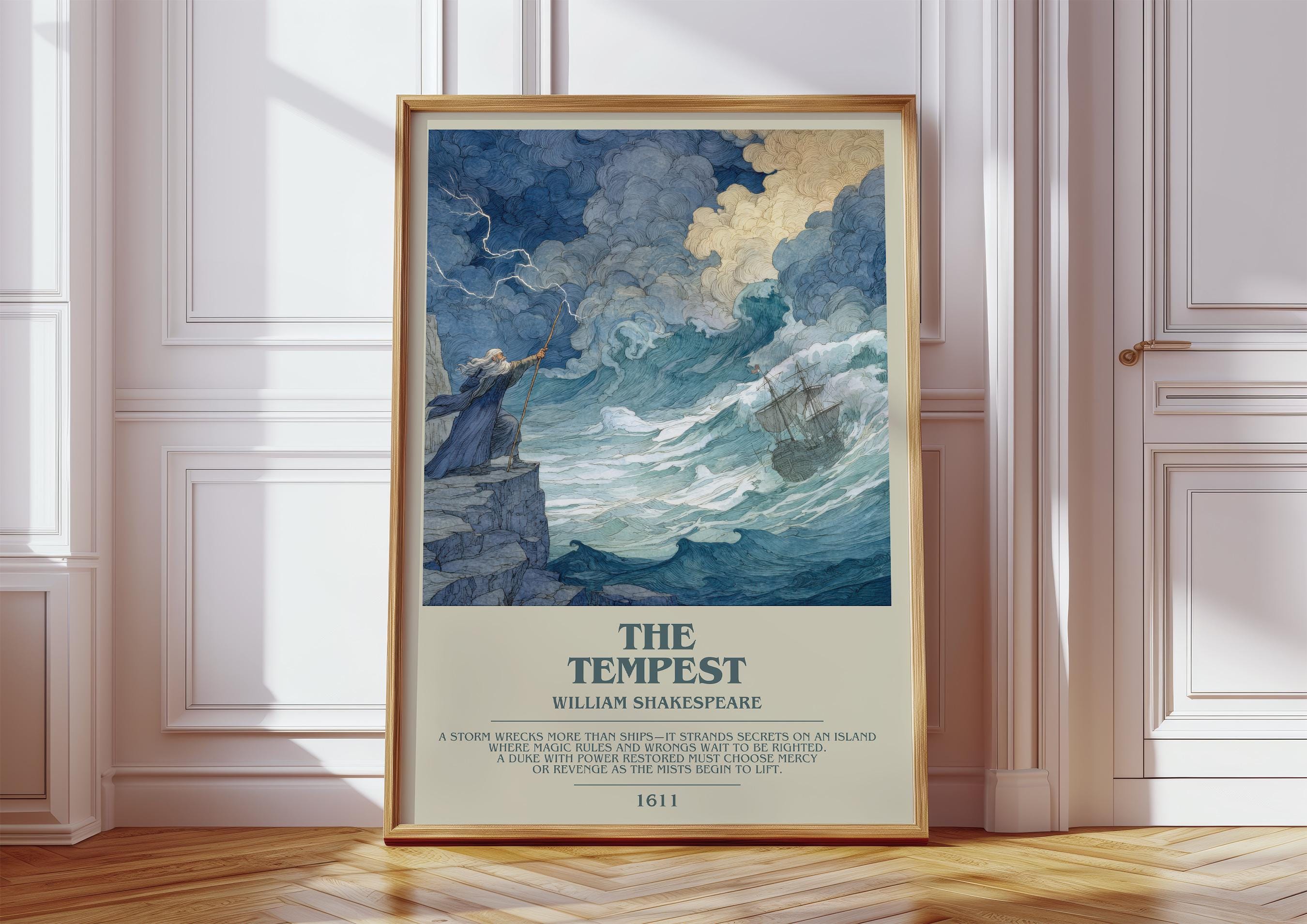 The Tempest Poster - Etsy