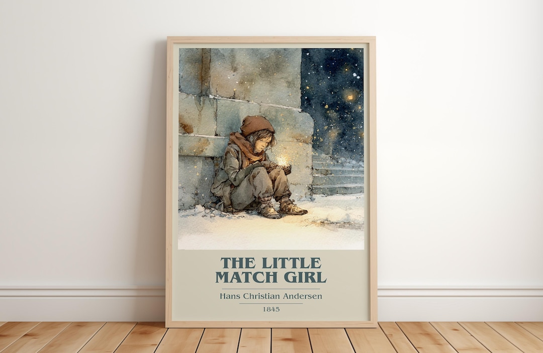 The Little Match Girl by Hans Christian Andersen | Book Poster