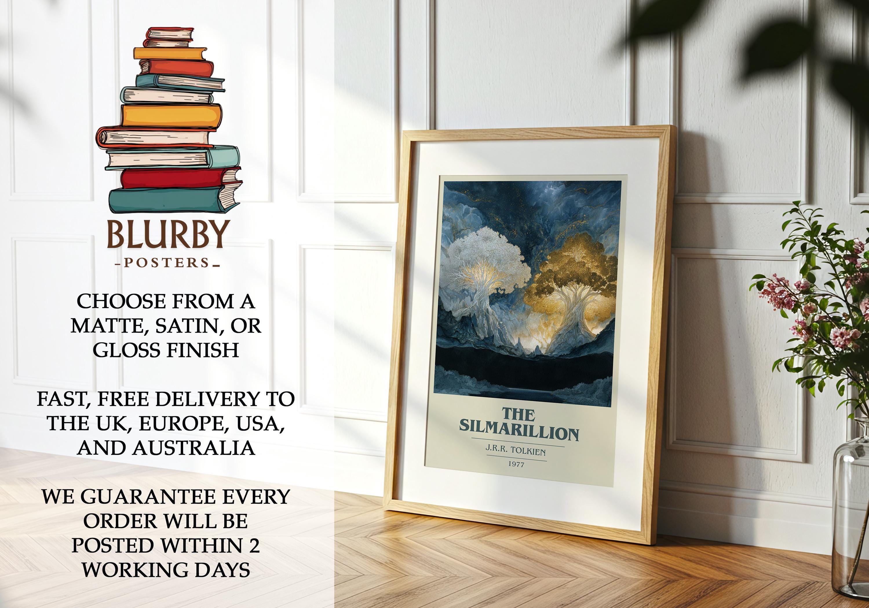 The Silmarillion by J. R. R. Tolkien Modern Minimalist Poster