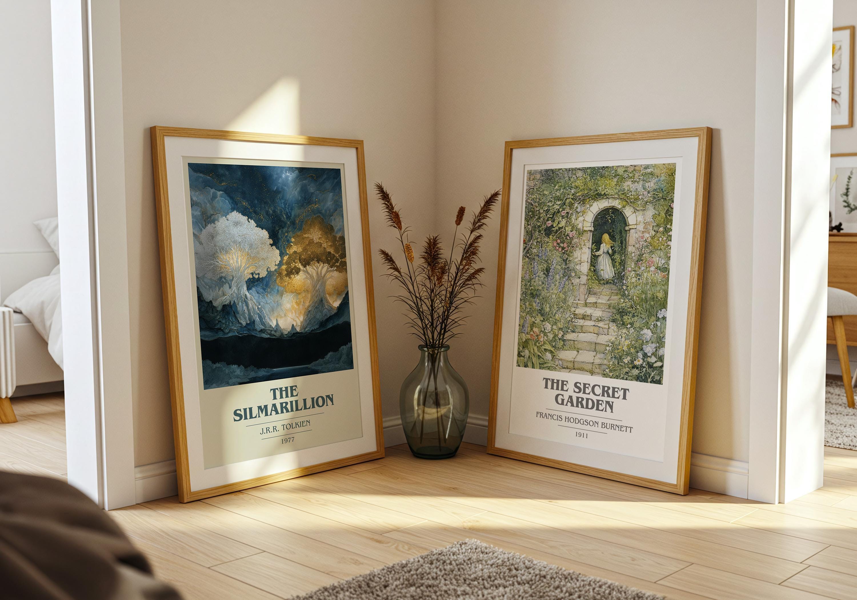 The Silmarillion by J. R. R. Tolkien Modern Minimalist Poster