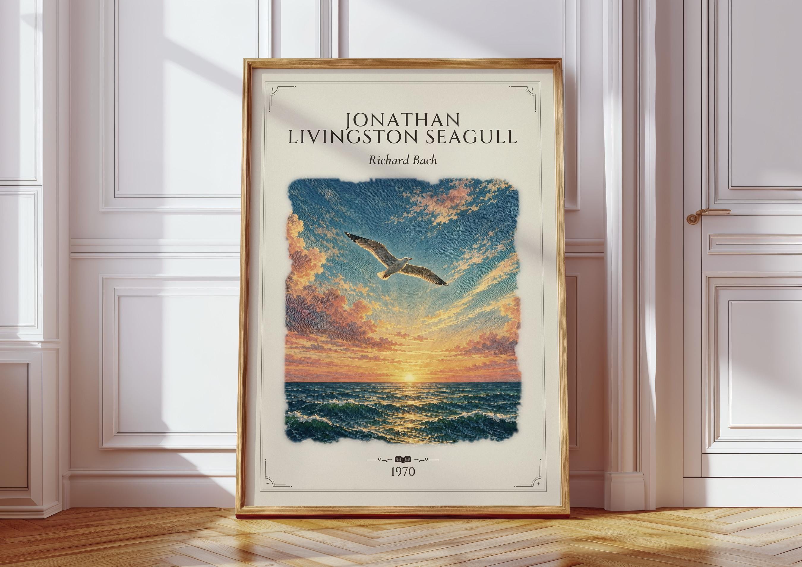 Jonathan Livingston Seagull Print - Etsy