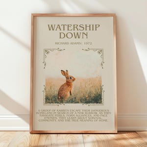 Watership Down Book - Etsy
