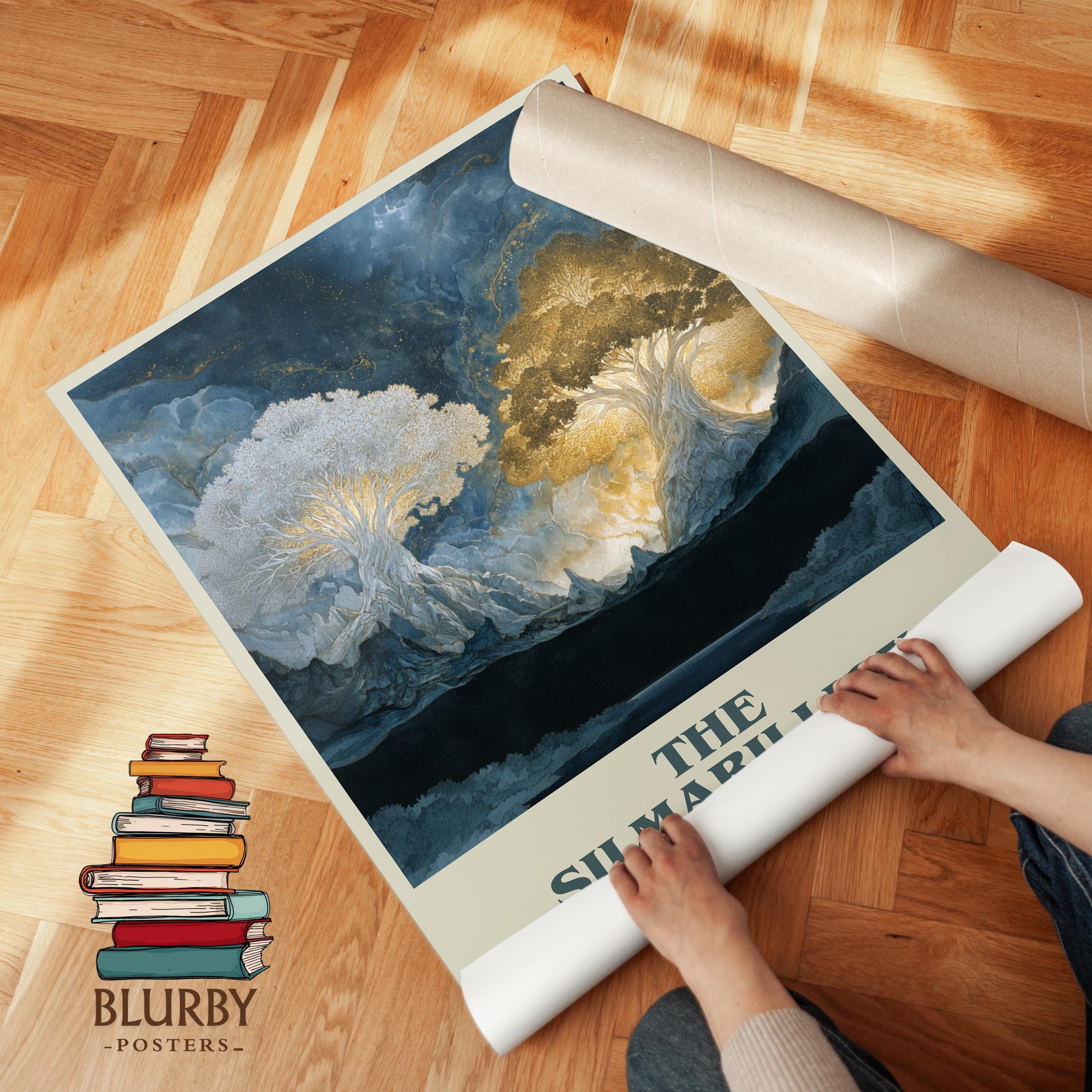The Silmarillion by J. R. R. Tolkien Modern Minimalist Poster