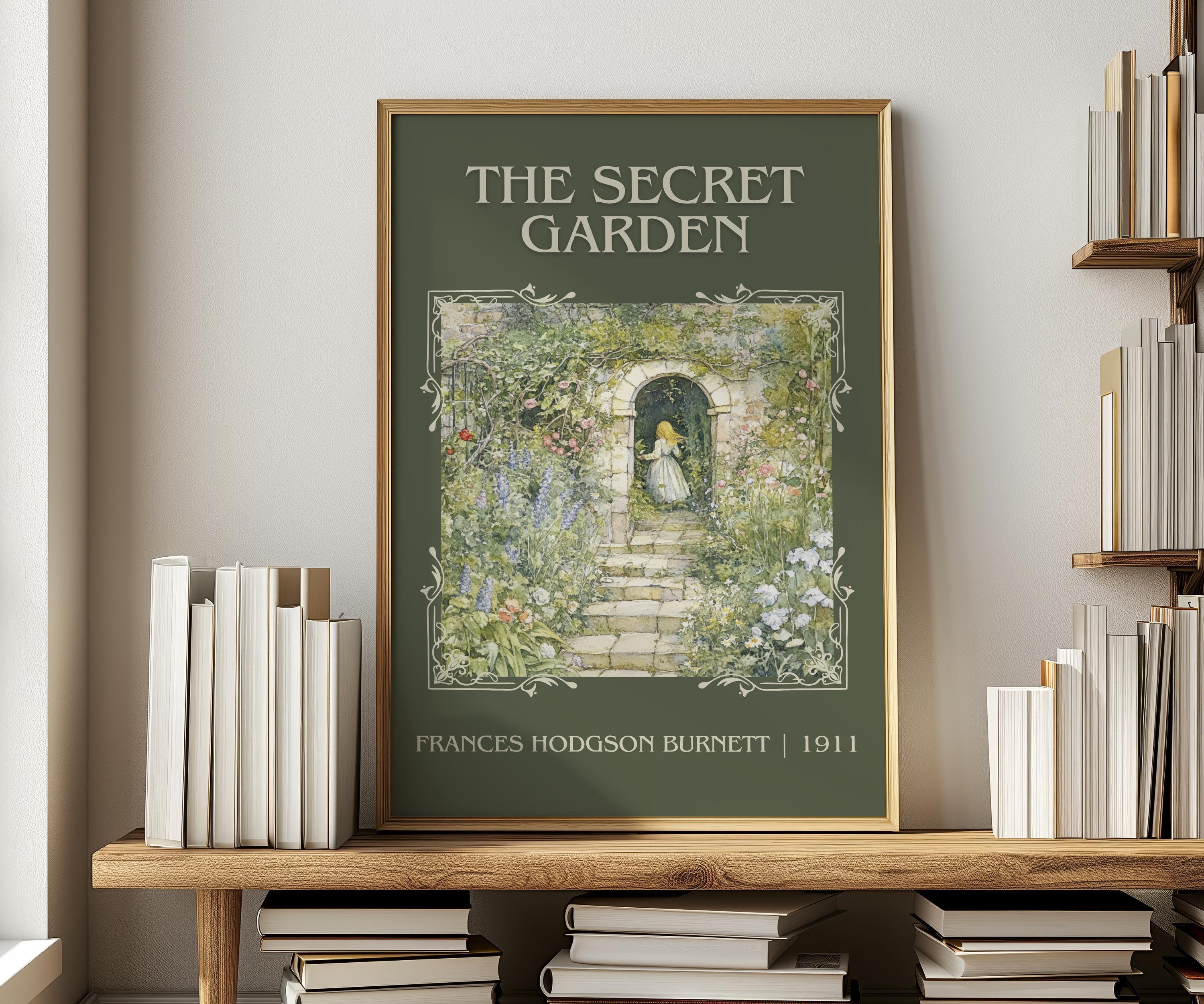 The Secret Garden by Frances Hodgson Burnett Minimalist Print