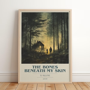 Die Knochen unter meiner Haut von TJ Klune | Buchposter | Literatur Kunst Geschenk für Buch-Liebhaber | Roman inspirierte Wandkunst | Kostenlose Lieferung