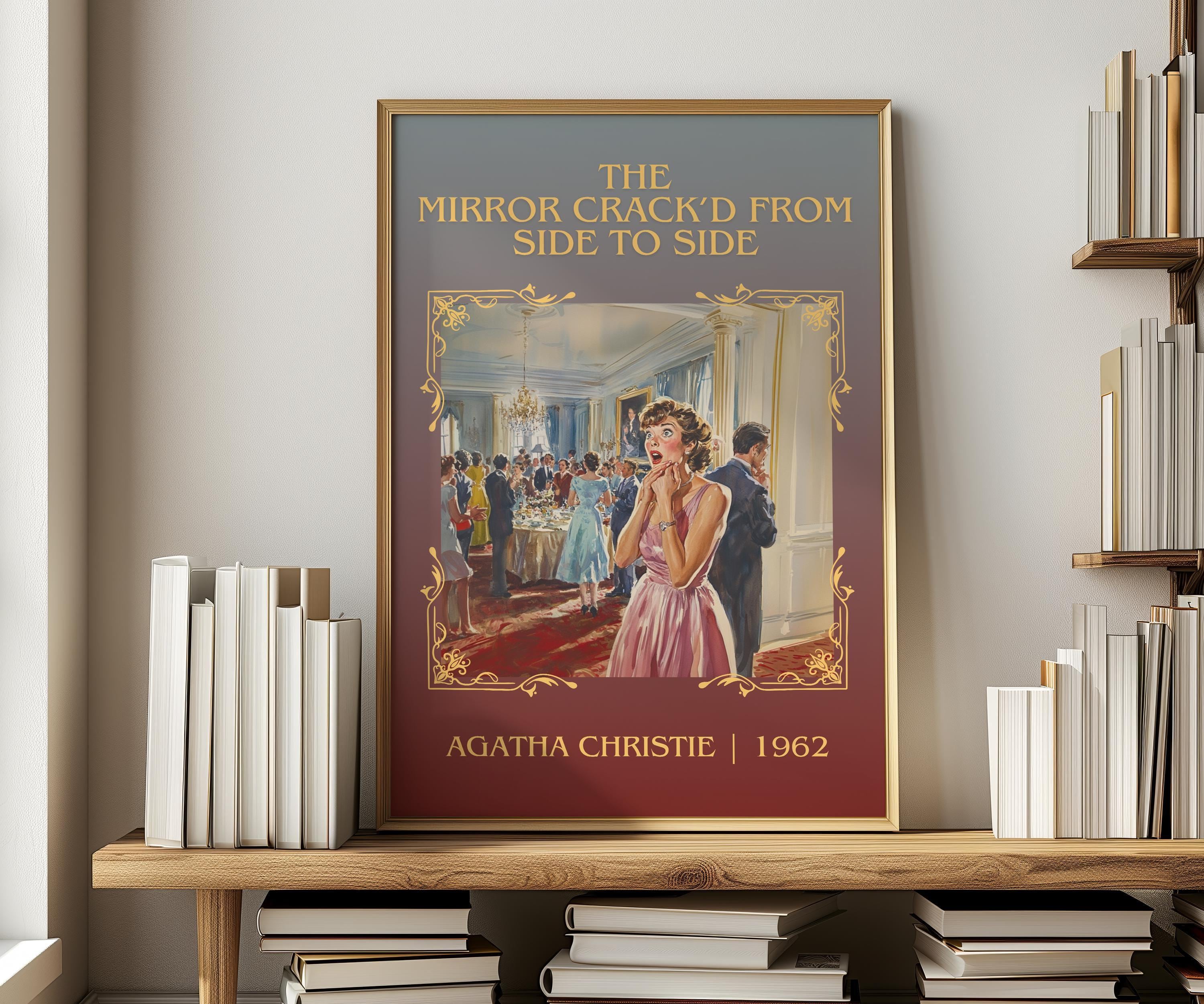 The Mirror Crack'd From Side to Side by Agatha Christie Minimalist