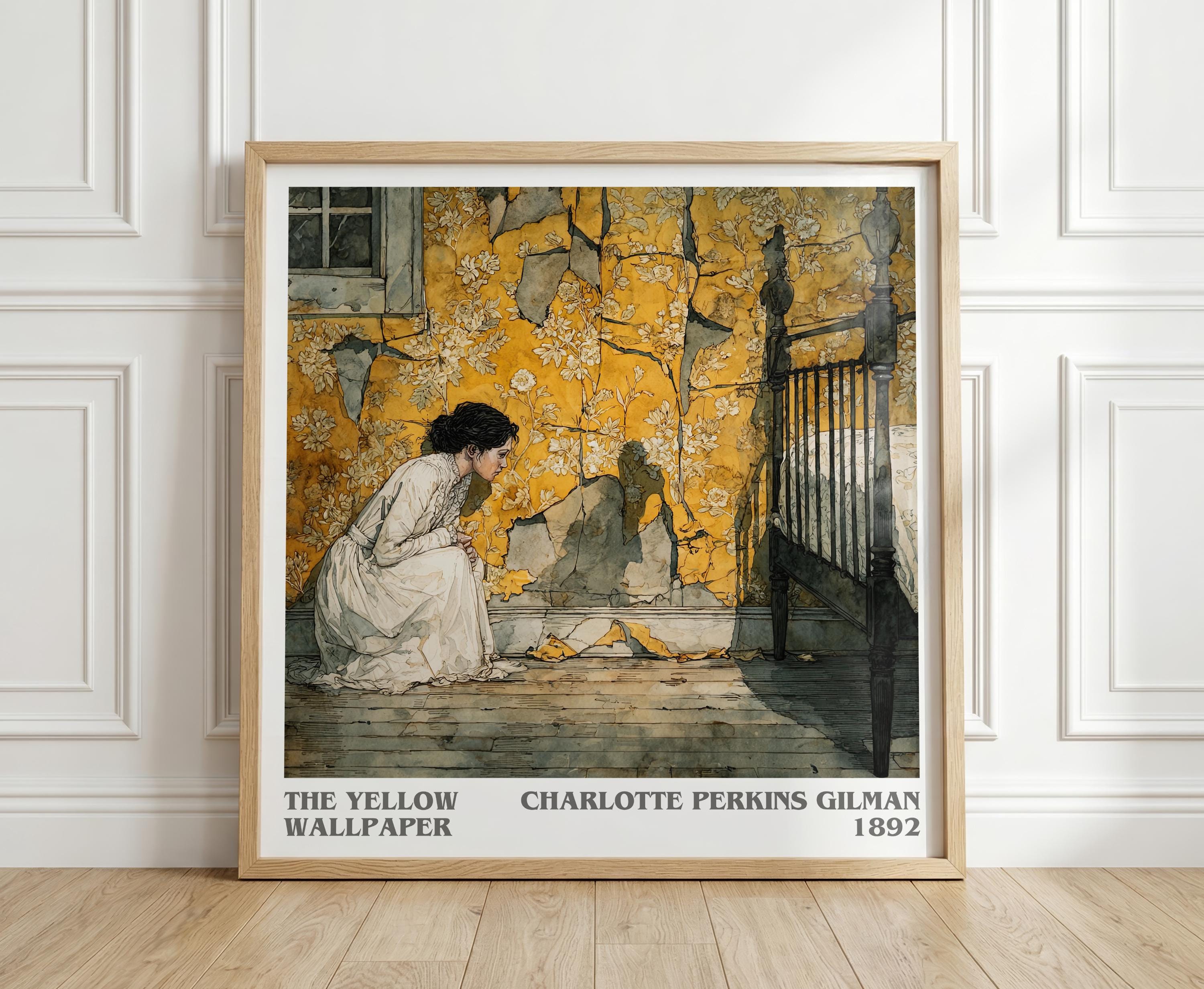 The Yellow Wallpaper Poster - Etsy