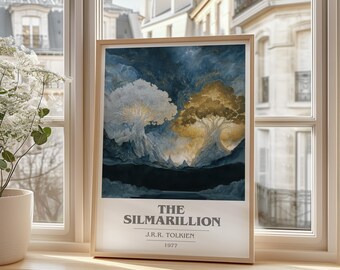 The Silmarillion by J. R. R. Tolkien Modern Minimalist Poster