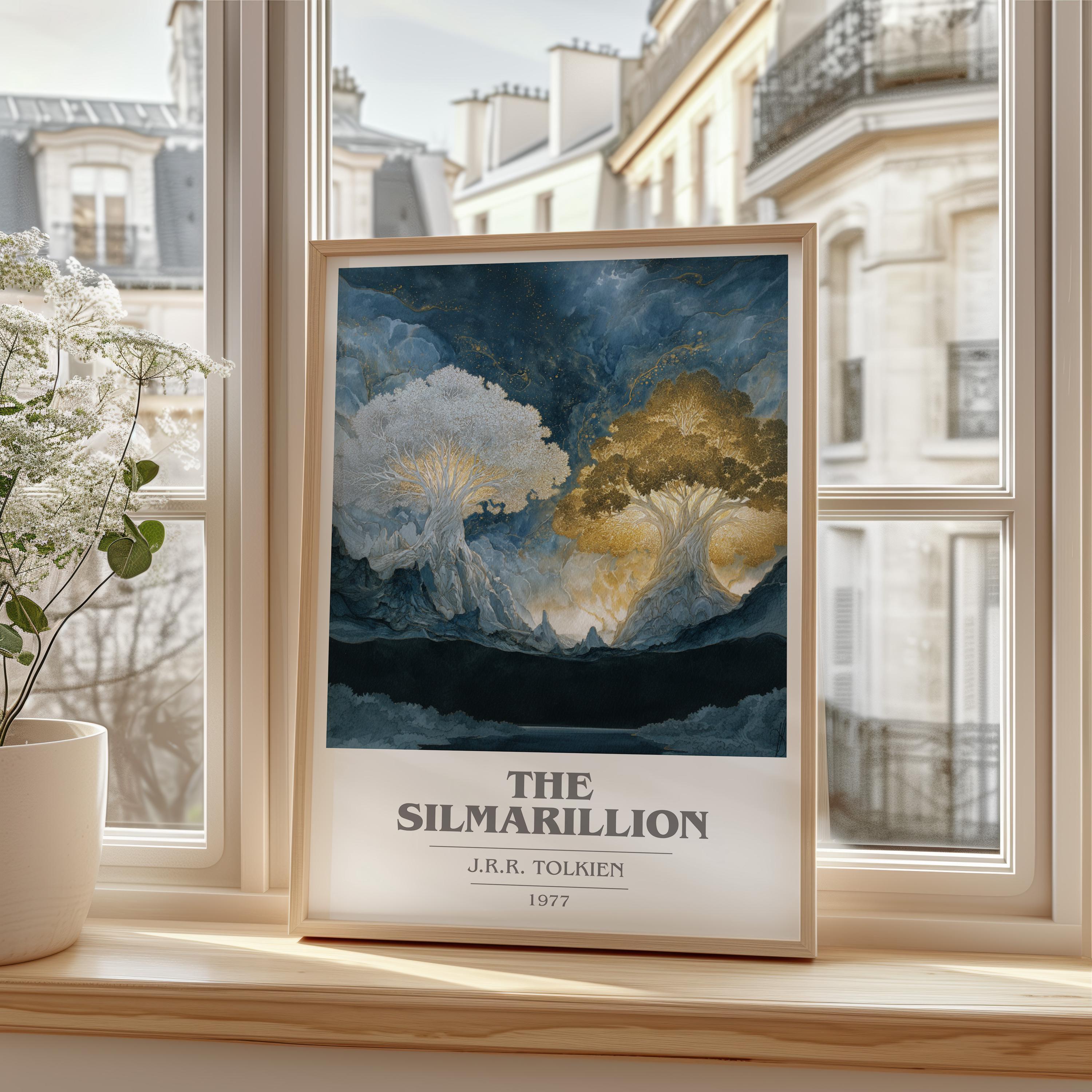 The Silmarillion by J. R. R. Tolkien Modern Minimalist Poster