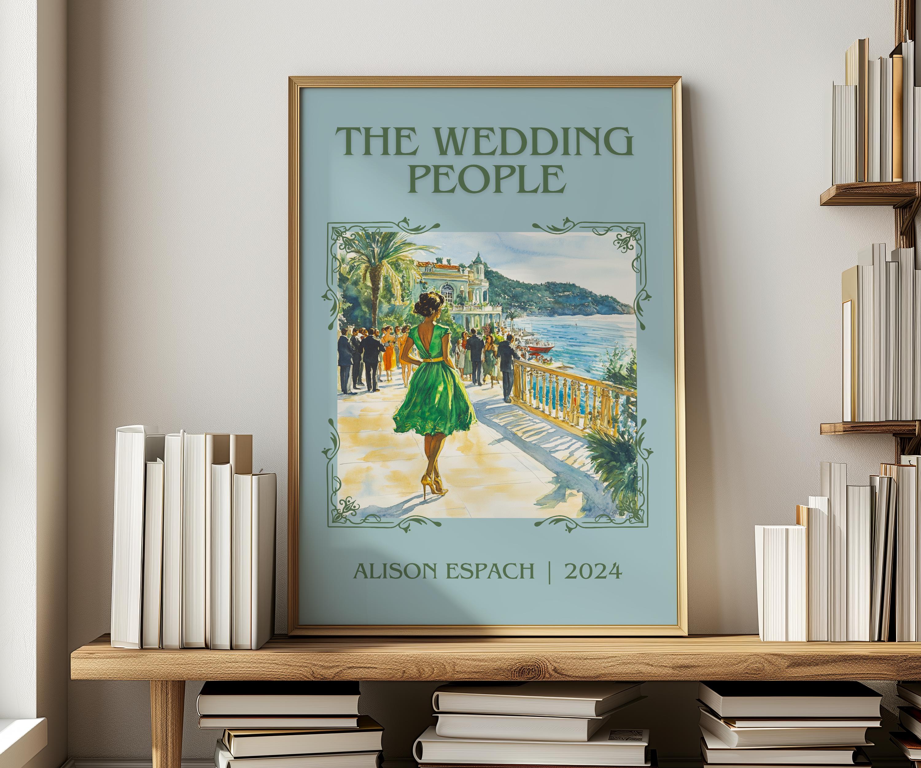 The Wedding People by Alison Espach | Book Poster | Literary Art
